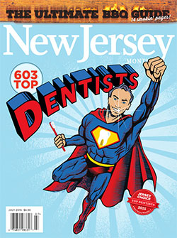 New Jersey Monthly Magazine July 2015 Top Dentists cover