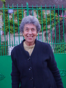 Helen Rappel Bordman, last year in Giverny.