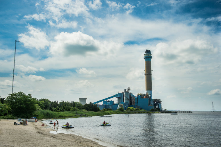 The proposed 22-mile underground South Jersey Gas pipeline would travel from Maurice Township through 10 miles of protected Pinelands to the B.L. England Generating Station at Beesley's Point in Cape May County. The 53-year-old plant, which currently burns coal, towers over the local beach. 