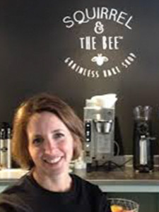 Michelle Retik, baker/owner of the Squirrel and the Bee grainless bakery in Millburn.