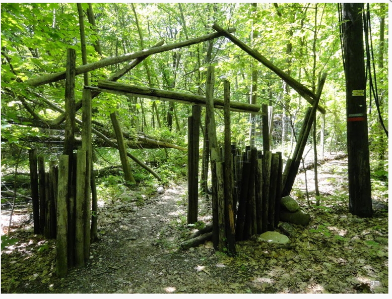 One of the remaining structures at Jungle Habitat.