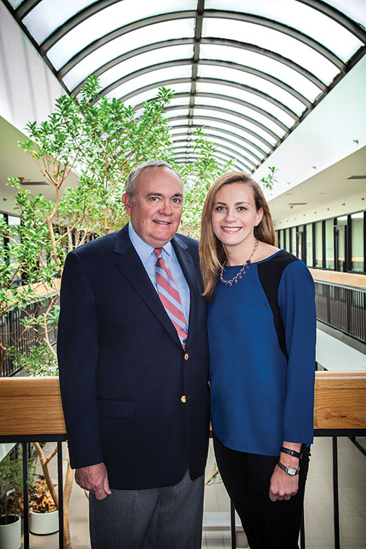 Dr. Bruce W. Small and his daughter, Kaitlin C. Small.