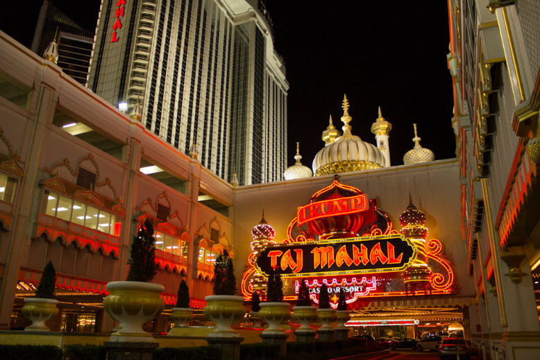 The Trump Taj Mahal finally opened its door in April 1990. 