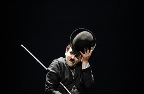 Rob McClure as Charlie Chaplin