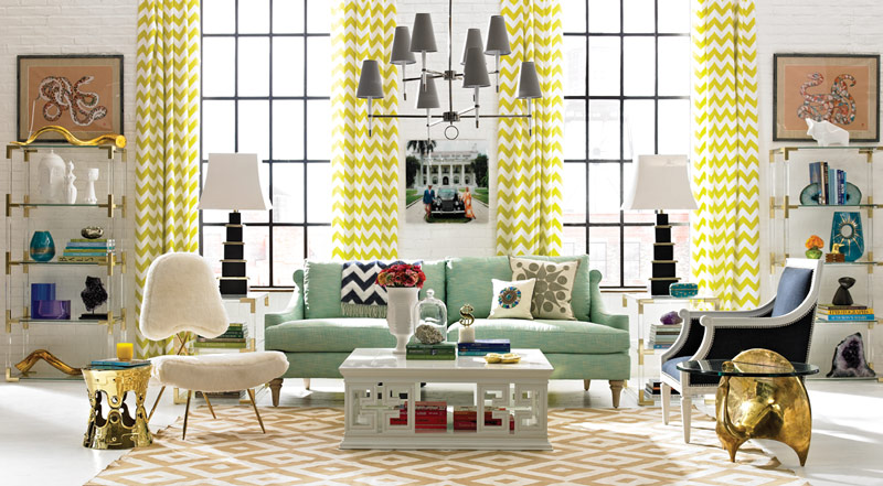 Jonathan Adler Luxe Living Room