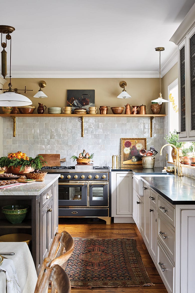 Kitchen in Mendham Township home