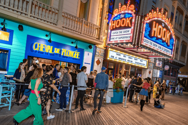 Exterior of The Hook in Atlantic City