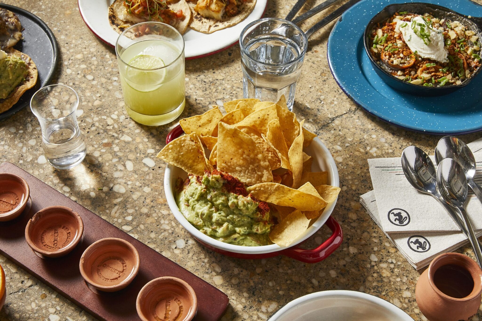 Assorted dishes at Barrio Costero in Asbury Park