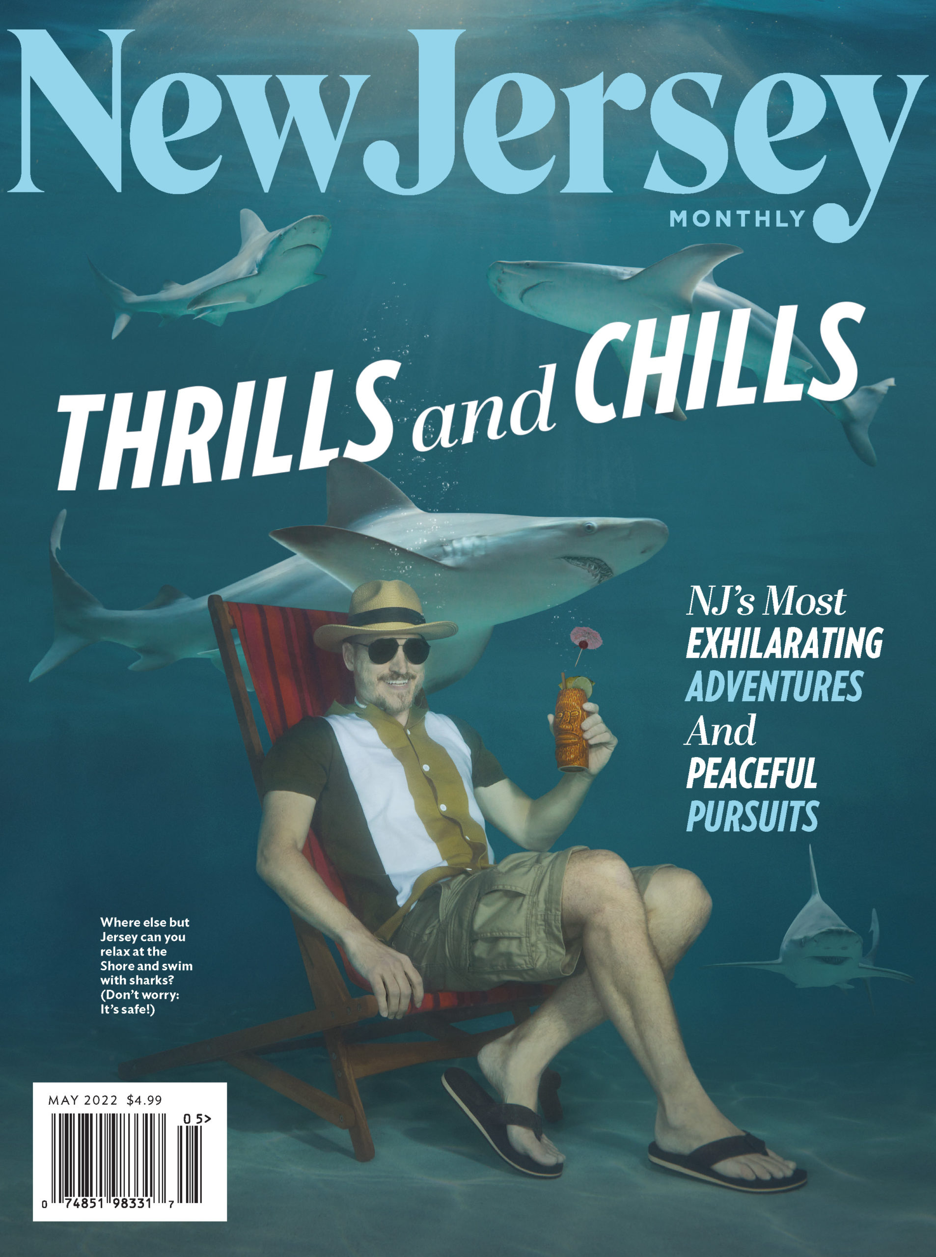 The cover of New Jersey Monthly's May 2022 issue.