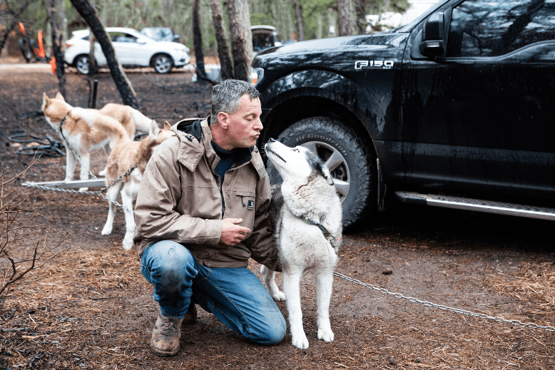Bryan Freeman is the president of the Jersey Sands Sled Dog Racing Association (JSSDRA)