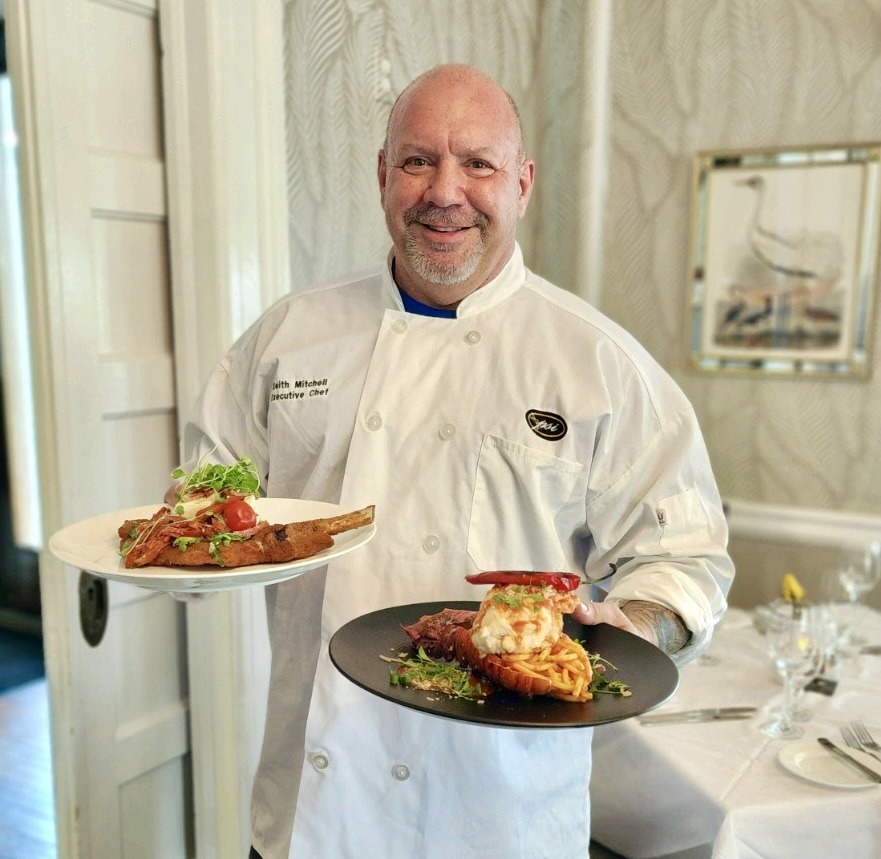 Chef Keith Mitchell of Peter Shields Inn & Restaurant in Cape May