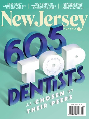 New Jersey Monthly magazine's July 2024 cover