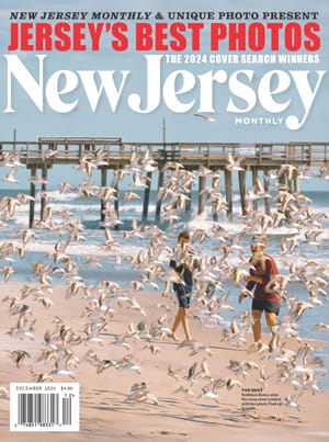 New Jersey Monthly magazine's December 2024 cover