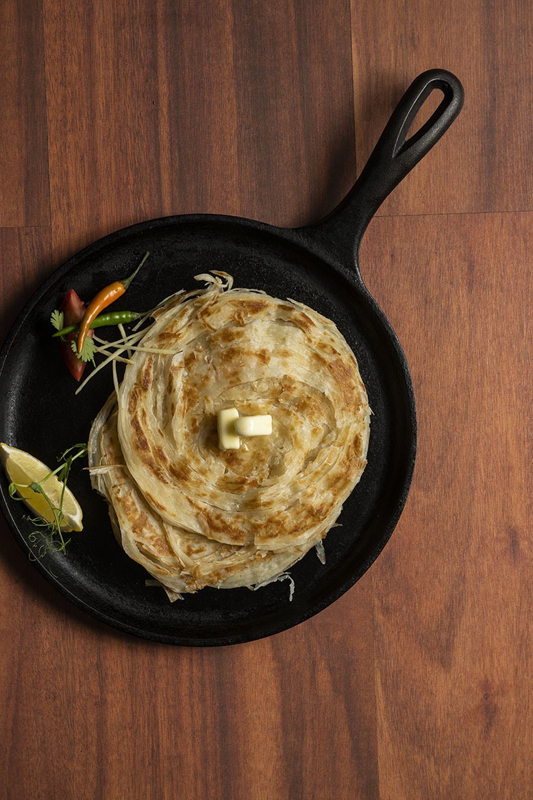 The Kerala paratha at Indian Masala in Newton