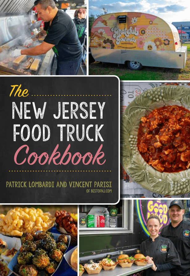 Cover of "The New Jersey Food Truck Cookbook" by Patrick Lombardi and Vinny Parisi 