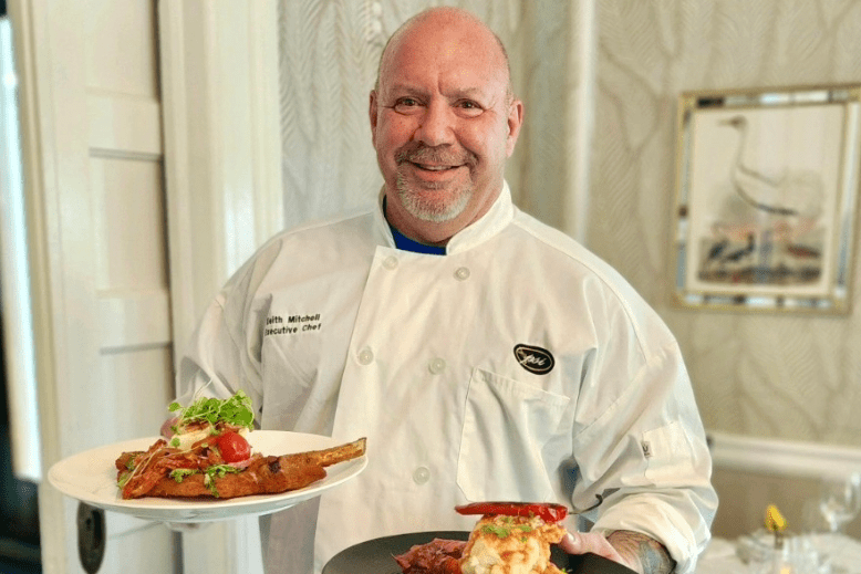 Chef Keith Mitchell of Peter Shields Inn & Restaurant in Cape May