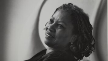 Toni Morrison poses for a publicity photo for her novel "Jazz"