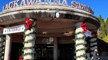 The holiday market in Montclair's historic Lackawanna Station