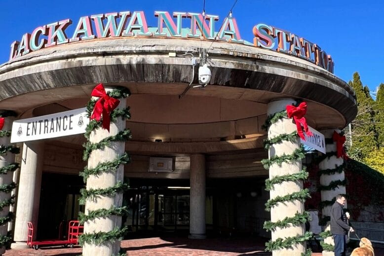 The holiday market in Montclair's historic Lackawanna Station