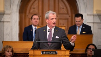 Governor Murphy delivers the 2023 State of the State Address in Trenton in January