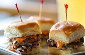 Sliders at Jamian's Food and Drink in Red Bank