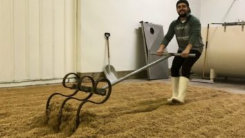 Greg Taylor of Source Farmhouse Brewery in Colts Neck buys his malt from Rabbit Hill Malthouse in Shiloh