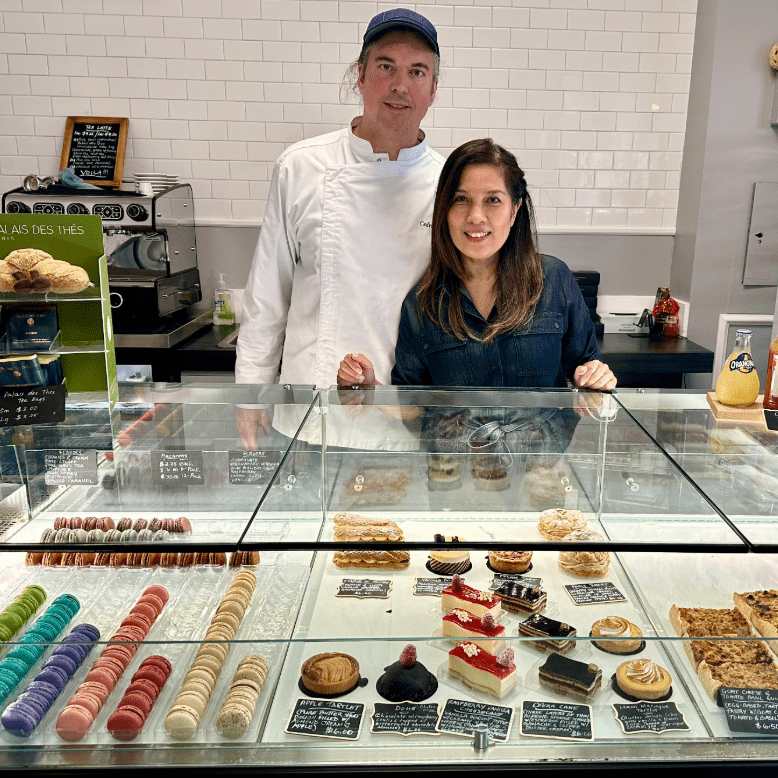 Denville's Chocolatine owners Cédric Hosy and Elaine Castro