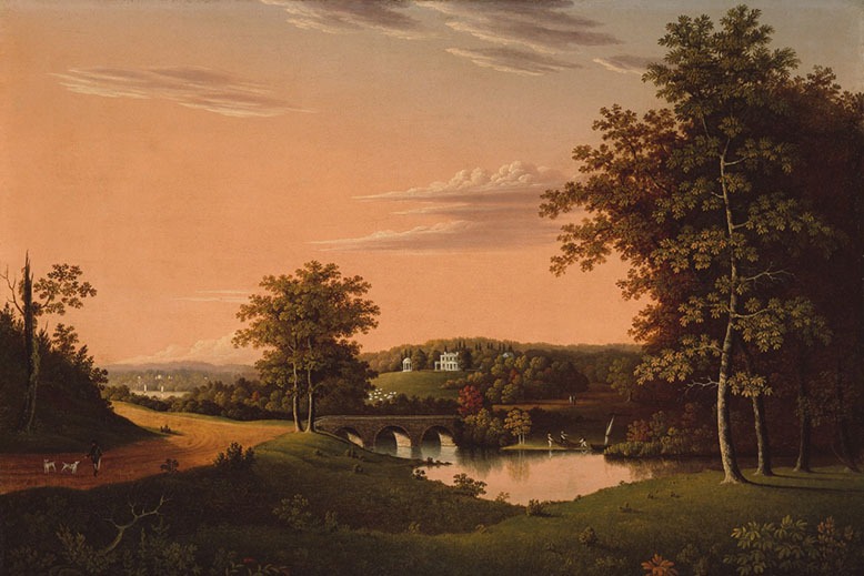 An image of Point Breeze, Joseph Bonaparte's estate