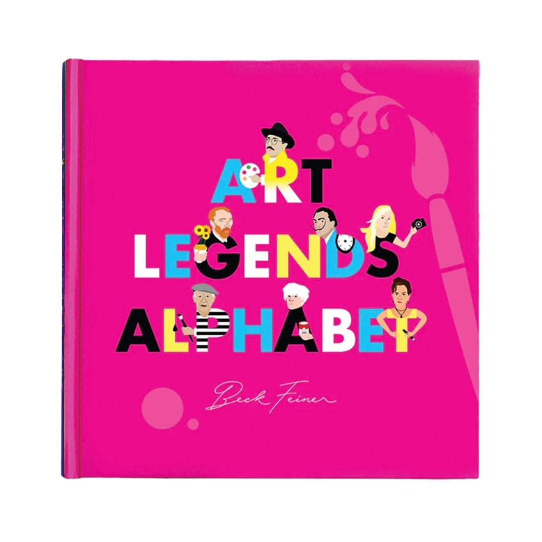 "Art Legends Alphabet" illustrated book, available at Princeton University's Art Museum Store