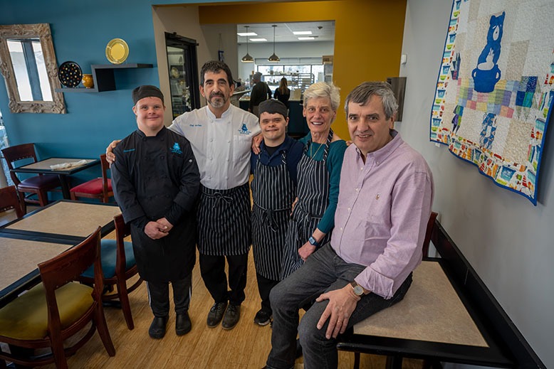 Employees at Blue Bears Special Meals in Princeton