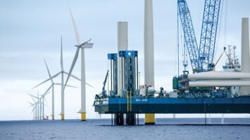 Wind turbines in water