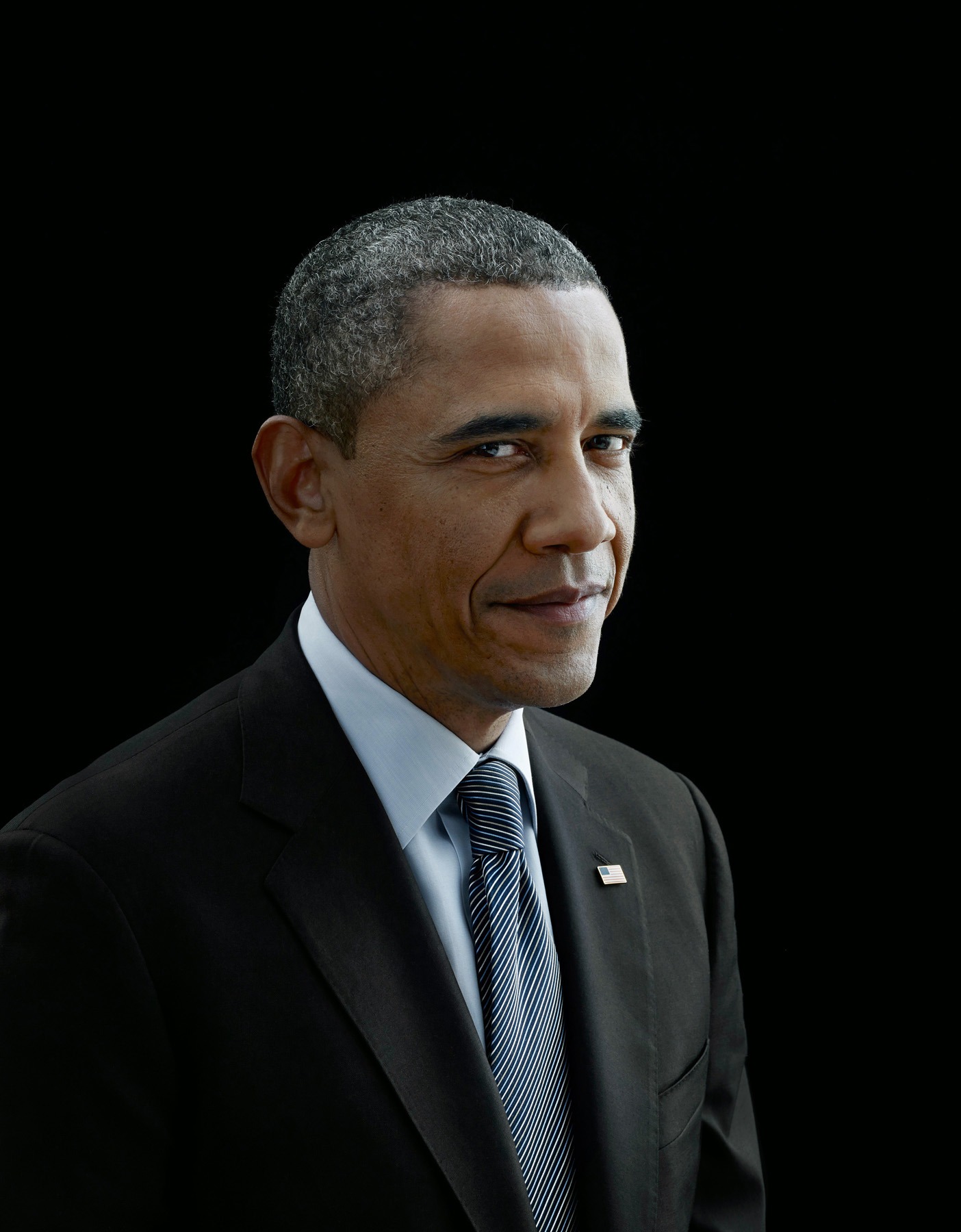 Portrait of Barack Obama