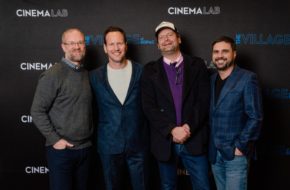 L-R: Cinema Lab Chief Marketing Officer Brandon Jones, Chief Experience Officer Patrick Wilson, Chief Executive Officer Luke Parker Bowles, and Chief Financial Officer Andy Childs