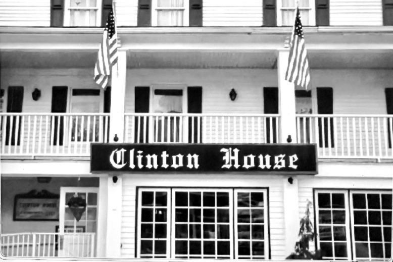 The exterior of the Clinton House