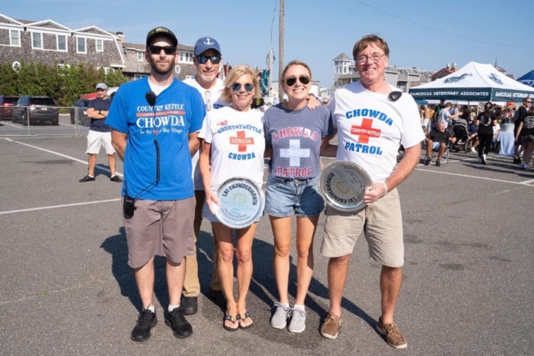 Country Kettle Chowda winners at the 2021 LBI Chowferfest