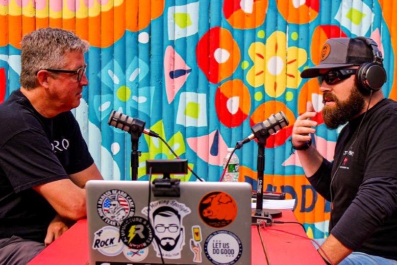 Podcast founder and host Mike Ham interviews Matt James of Daddy Matty's BBQ