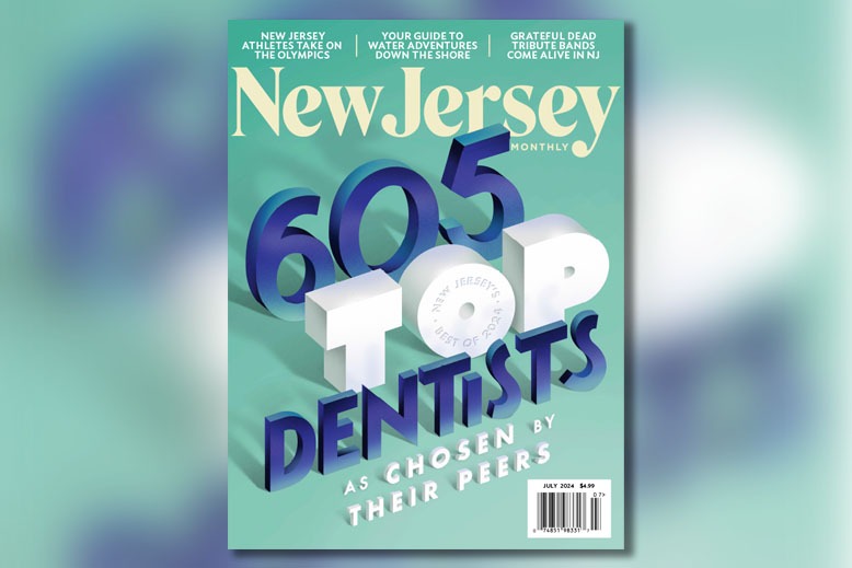 The cover of New Jersey Monthly's Top Dentists 2024 issue