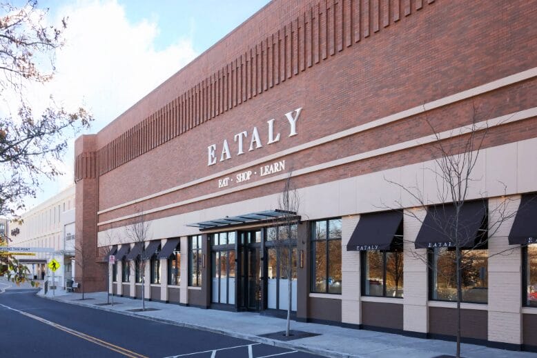 Exterior of Eataly at the Short Hills Mall