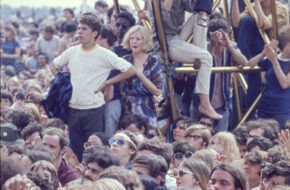 Guests at the Atlantic City Pop Festival in 1969