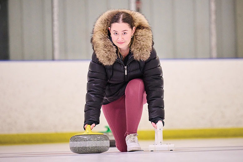 NJM writer tries out curling for the first time at Pennsauken Skate Zone