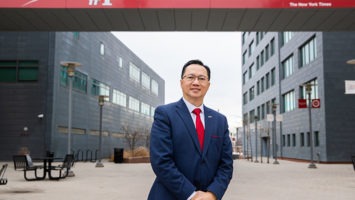 Teik Lim, the new president of NJIT in Newark