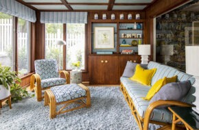 Sunroom in Andrew Suvalsky's Upper Montclair home