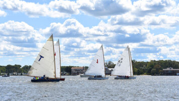 Boats during Sailfest in Island Heights