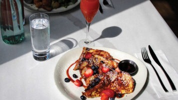 French toast at the Table in Jersey City