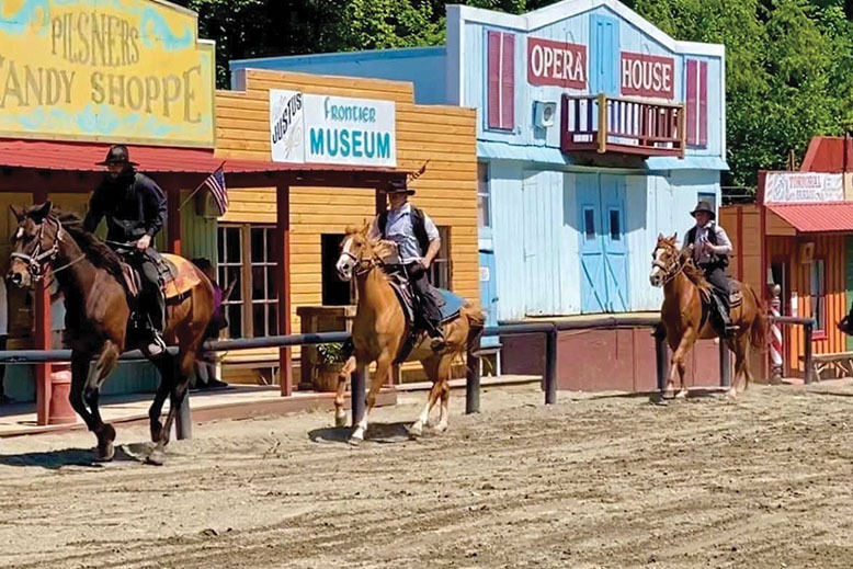 The family-owned Wild West City amusement park in Stanhope