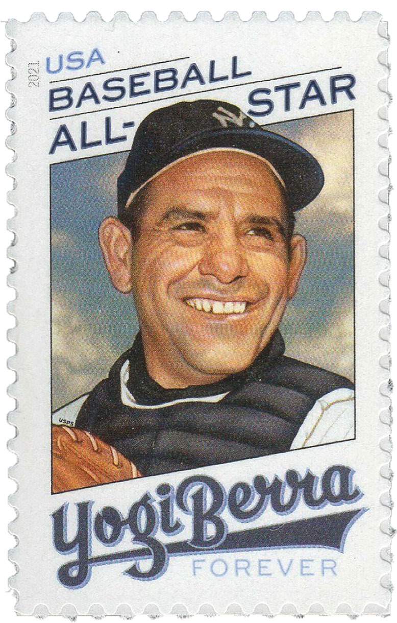 Yogi Berra stamp