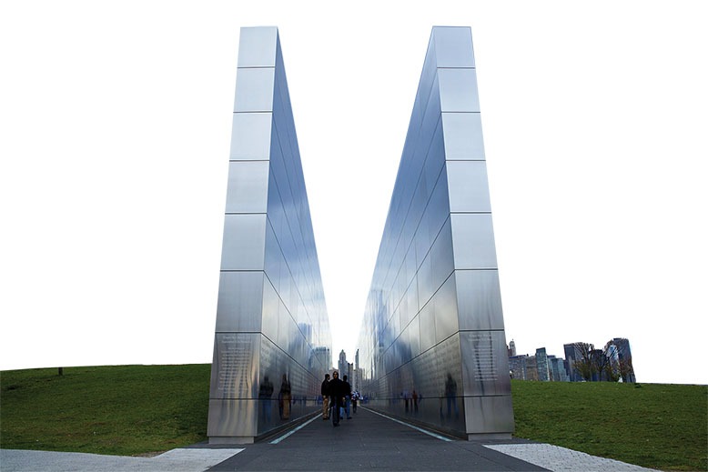 Empty Sky in Liberty State Park