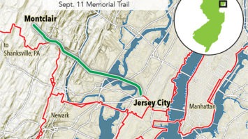 The Essex-Hudson Greenway connects with the September 11th National Memorial Trail and the East Coast Greenway.