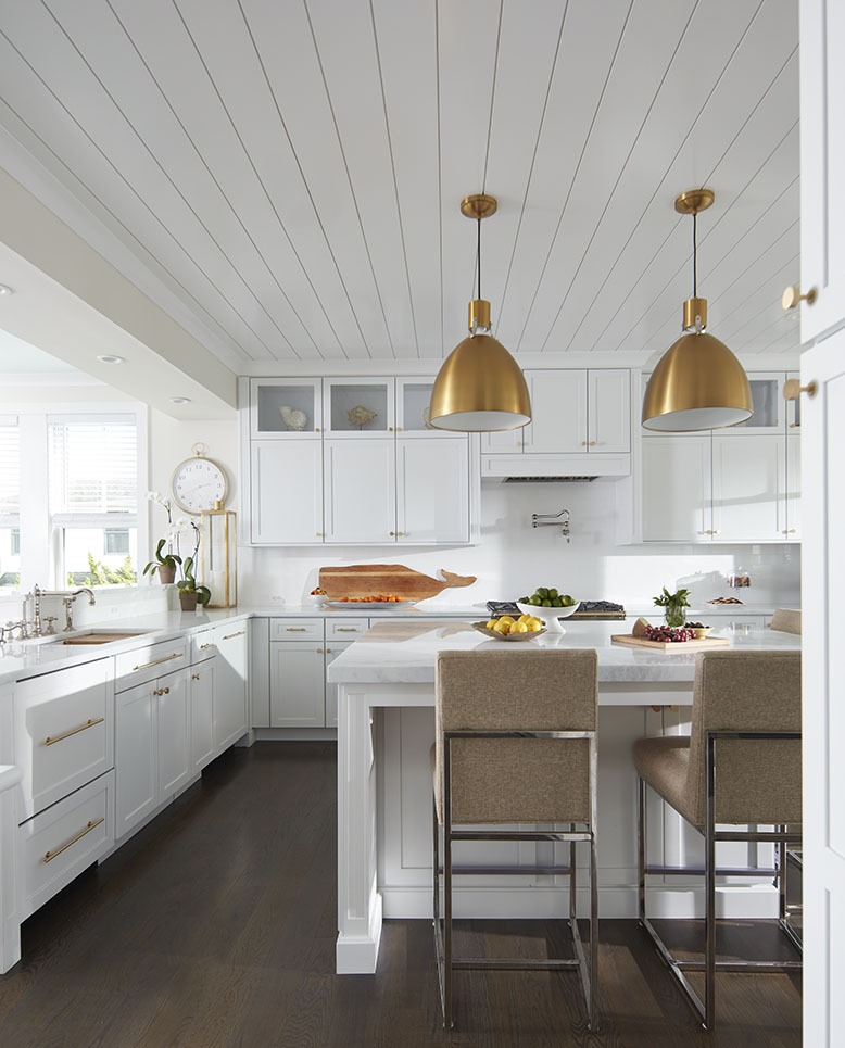 The kitchen of the Paragano family's Spring Lake home