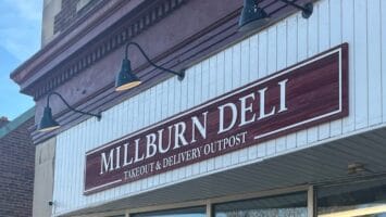 Exterior of Millburn Deli